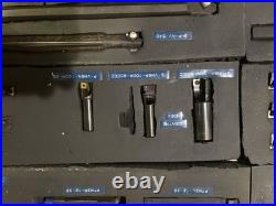Machinist Tooling Lot Kennametal & Valenite Indexable Inserts Tool Holders Lot