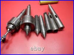 Machinist Tools Lathe Chuck, Centers, Sleeves, 3MT