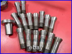 Machinist Tools Logan 10 Lathe Model 200 Lever Collet Closer & Collets Machinist Tools Logan 10 Lathe Model 200 Lever Collet Closer & Collets