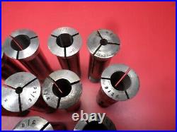 Machinist Tools Lot of 10 #2 South Bend Lathe Collets