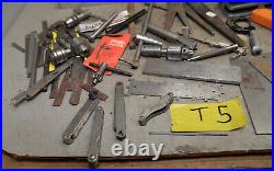 Machinist inspection gauges pins drill bits collectible vintage lathe tools T5