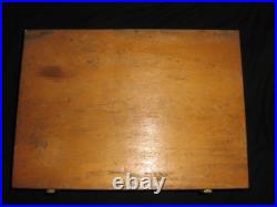Machinist lathe HUNGER boring Daimler-Benz hand rectifying tool new wooden box