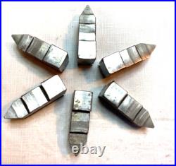 Machinist lathe chuck jaws 1-6