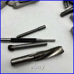 Machinist tool lot Flutes Lathe Metal Huge Lot Must See Over 100 pieces