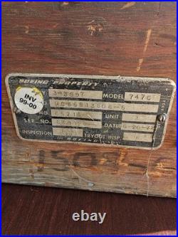 Machinist tools collectables- Boeing 747 Tooling Mill Lathe Cutters 1972