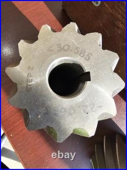 Machinist tools collectables- Boeing 747 Tooling Mill Lathe Cutters 1972