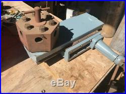 Machinists Atlas / Clausing Lathe Turret Attachment Tooling 12 Swing