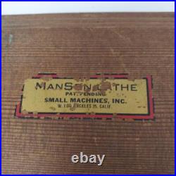 Manson Tools Mini Lathe (b07003919) Manson Tools Mini Lathe (b07003919)