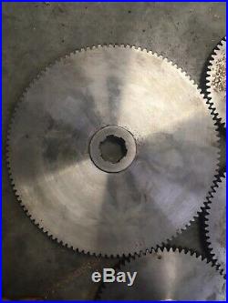 Metal Lathe Change Gear Set 12DP 6 Spline 69 78 81 114 T Machinist Tool Box Find
