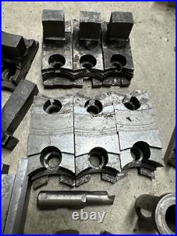 Metal Lathe Tooling Lot Machinist Tool Maker Box Find Chuck Jaws Boring Bar Turn