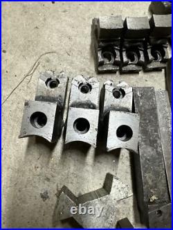 Metal Lathe Tooling Lot Machinist Tool Maker Box Find Chuck Jaws Boring Bar Turn