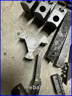 Metal Lathe Tooling Lot Machinist Tool Maker Box Find Chuck Jaws Boring Bar Turn