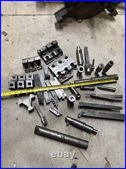 Metal Lathe Tooling Lot Machinist Tool Maker Box Find Chuck Jaws Boring Bar Turn