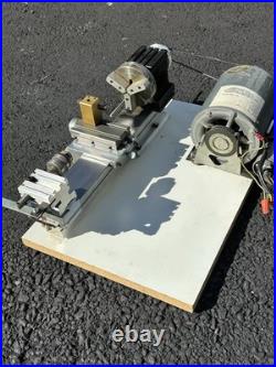 Micro Lathe II 4500 Machinist Tool- Complete & Works Great Mini Metal Wood
