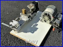 Micro Lathe II 4500 Machinist Tool- Complete & Works Great Mini Metal Wood