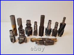 Mill Lathe Cutting Tools Lot Of 12 Machinist Tools Boring Cutting Various Sizes