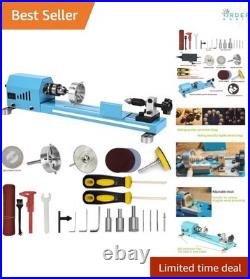 Mini Woodworking Lathe Machinist Kit Multi-Purpose Bench Tool for Hobby DIY C