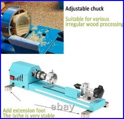 Mini Woodworking Lathe Machinist Kit Multi-Purpose Bench Tool for Hobby DIY C