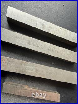 Mixed Used Machinist Lathe Tool Cutting Bits Lot Mo-Max Rex More 11 Lb