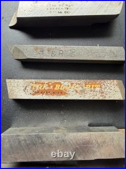 Mixed Used Machinist Lathe Tool Cutting Bits Lot Mo-Max Rex More 11 Lb