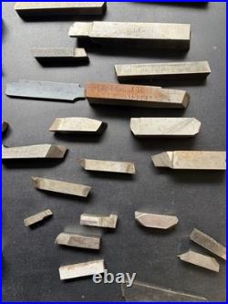 Mixed Used Machinist Lathe Tool Cutting Bits Lot Mo-Max Rex More 11 Lb