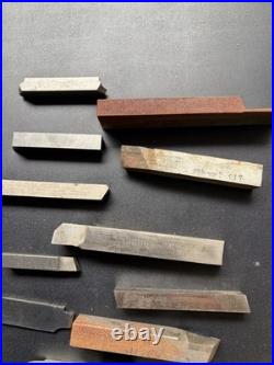 Mixed Used Machinist Lathe Tool Cutting Bits Lot Mo-Max Rex More 11 Lb