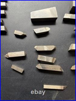 Mixed Used Machinist Lathe Tool Cutting Bits Lot Mo-Max Rex More 11 Lb