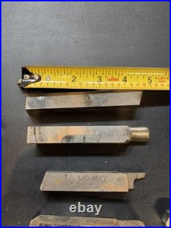 Mixed Used Machinist Lathe Tool Cutting Bits Lot Mo-Max Rex More 11 Lb