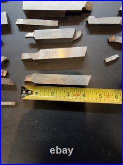 Mixed Used Machinist Lathe Tool Cutting Bits Lot Mo-Max Rex More 11 Lb