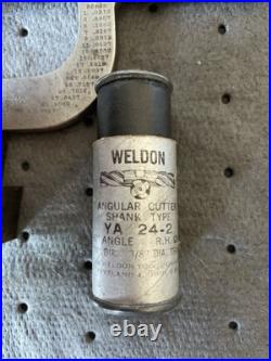 NOS Machinist Tool Lot Carbide Inserts, End Mills, Weldon Cutters HSS USA NOS Machinist Tool Lot Carbide Inserts, End Mills, Weldon Cutters HSS USA