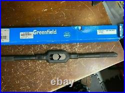 Nos Greenfield No. 7 Tap Wrench MACHINIST TOOL LATHE MILL Tool USA Augusta GA