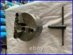Nos New Bison-bial MILL Lathe Three 3 Jaw Chuck 6 Machinist Tool Poland