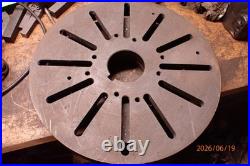Older Metal Lathe Faceplate With L-1 Mount Machinist Tooling