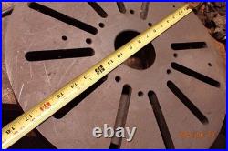 Older Metal Lathe Faceplate With L-1 Mount Machinist Tooling