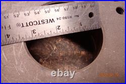 Older Metal Lathe Faceplate With L-1 Mount Machinist Tooling