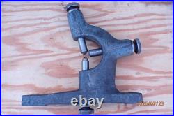 Older Metal Lathe Follower Rest Assembly Machinist Tooling Possible Mueser