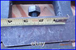 Older Metal Lathe Steady Rest Assembly Machinist Tooling