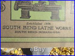 Original 1921 South Bend Lathes Salesmen Catalog Machinist Book With Price List