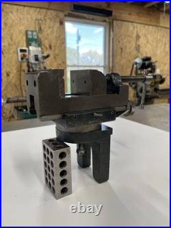 Palmgren No. 250 Lathe Milling Attachment Machinist Vise Toolmaker USA Made