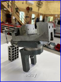 Palmgren No. 250 Lathe Milling Attachment Machinist Vise Toolmaker USA Made