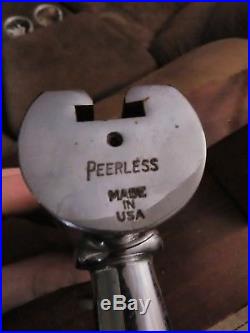 Peerless Watchmaker's Jeweler's Lathe with Tool Rest machinist watchmaker tools
