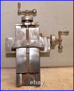 Rare compound cross slide watch makers lathe vise collectible machinist tool