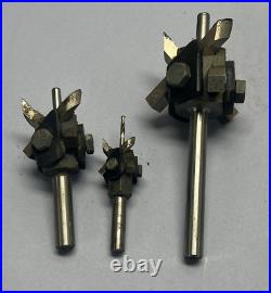 Robert H Clark 3 bit Trepanning tool KIT, CD-3 Milling, Machinist LATHE MILL Robert H Clark 3 bit Trepanning tool KIT, CD-3 Milling, Machinist LATHE MILL