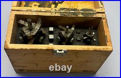 Robert H Clark 3 bit Trepanning tool KIT, CD-3 Milling, Machinist LATHE MILL Robert H Clark 3 bit Trepanning tool KIT, CD-3 Milling, Machinist LATHE MILL