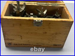 Robert H Clark 3 bit Trepanning tool KIT, CD-3 Milling, Machinist LATHE MILL Robert H Clark 3 bit Trepanning tool KIT, CD-3 Milling, Machinist LATHE MILL