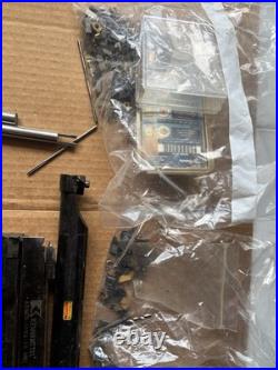 Sandvik Kennametal CNC Lathe Tooling Lot Boring Bars Holders Carbide Inserts
