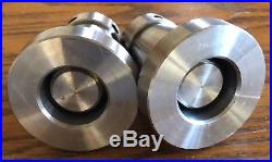 Screw Jack MACHINIST MILL LATHE TOOL MAKERS LEVELING SET of TWO 5,000LBS. EACH