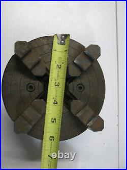 Skinner 6 4-Jaw Chuck #4206 1-1/2-8 TPI, South Bend Machinist Lathe Tool
