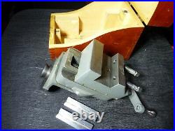 South Bend 9/10k Lathe Milling Attachment & Original Wood Case Machinist Tools