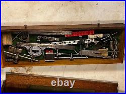 South Bend 9 lathe with machinist tools, chests, & stand. 110V Priced to Sell